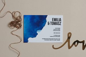 zaproszenia slubne papierowagruszka warszawa emilia tomasz ii 300x200 - A057 -